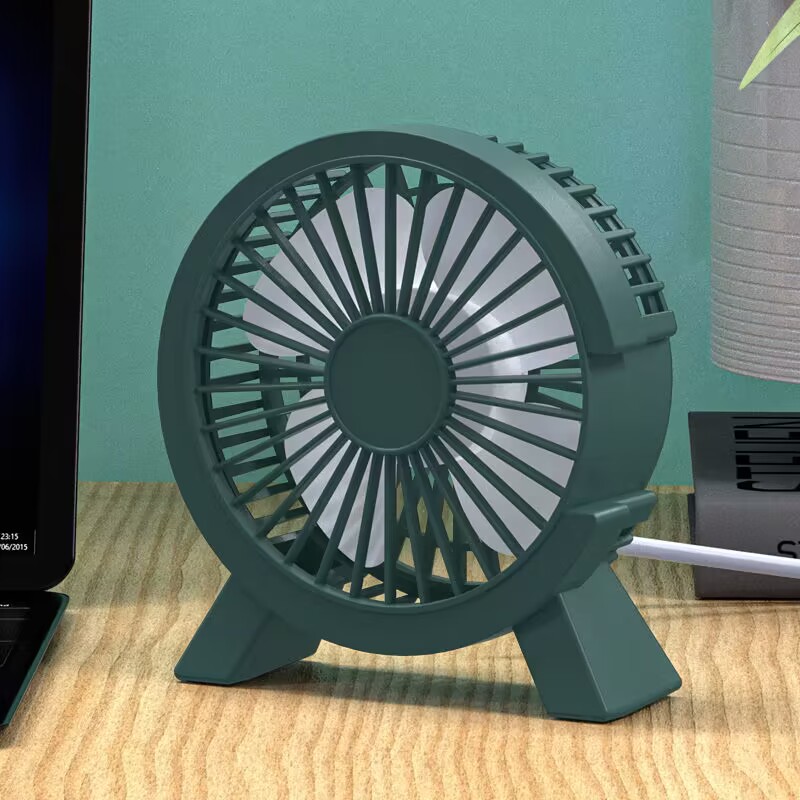 Home Office Student - Mini USB Rechargeable Table Fan Portable