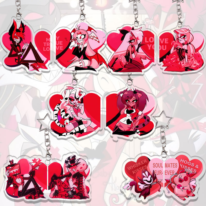 Hazbin Hotel Acrylic Keychain  - Home Office Kit incelemesi ve fiyatı
