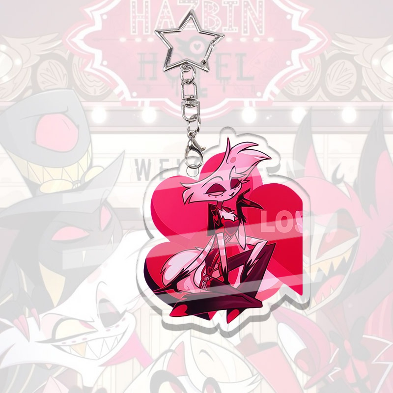 Hazbin Hotel Acrylic Keychain  - Home Office Kit incelemesi ve fiyatı