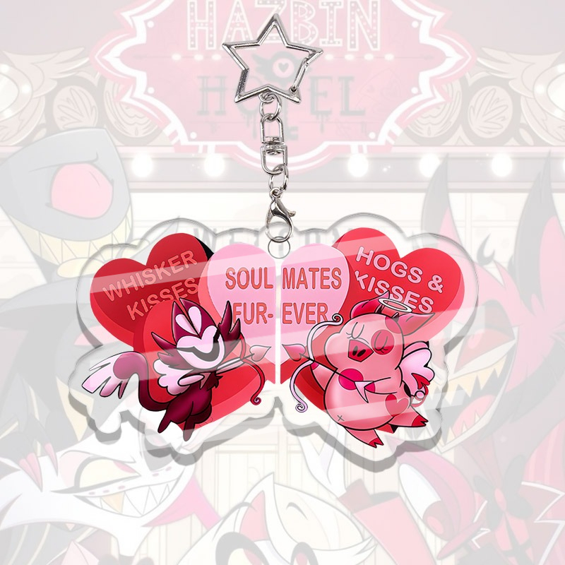 Hazbin Hotel Acrylic Keychain  - Home Office Kit incelemesi ve fiyatı