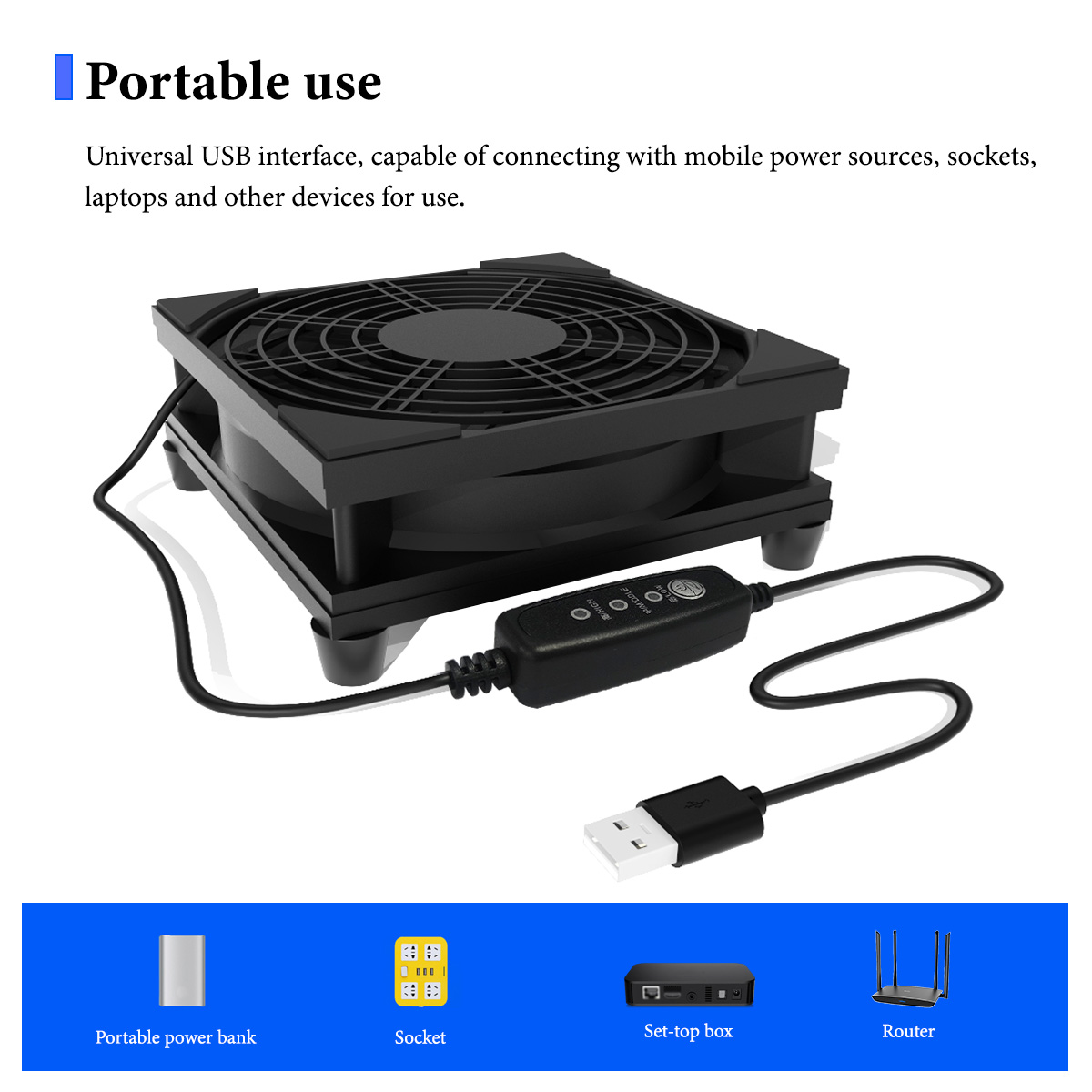 USB 3-Speed Quiet Cooling Fan  - Usb Desk Fan incelemesi ve fiyatı