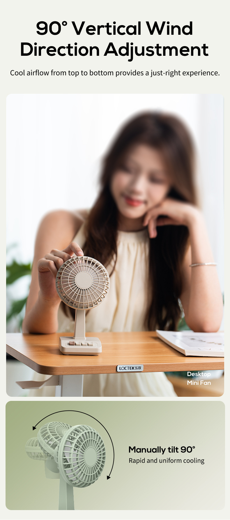 2026 New Retro Desktop Fan Por - Usb Desk Fan incelemesi ve fiyatı