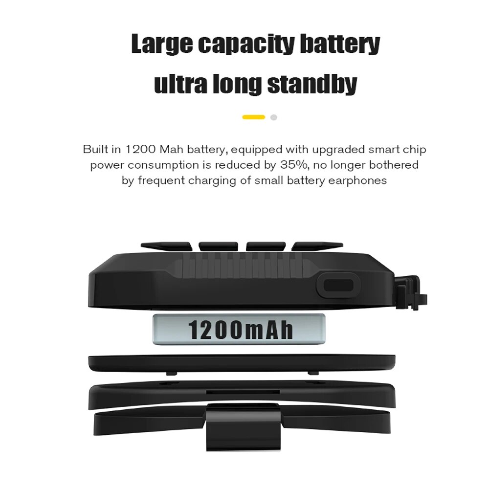 1200mAh Motorcycle Helmet Wire - Home Office Headset incelemesi ve fiyatı