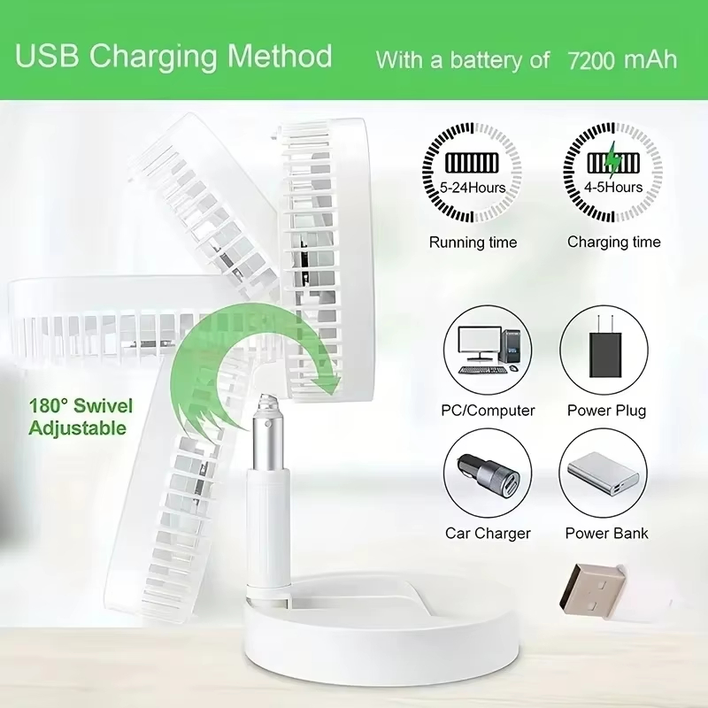 Retractable Fan Portable Mini  - Usb Desk Fan incelemesi ve fiyatı