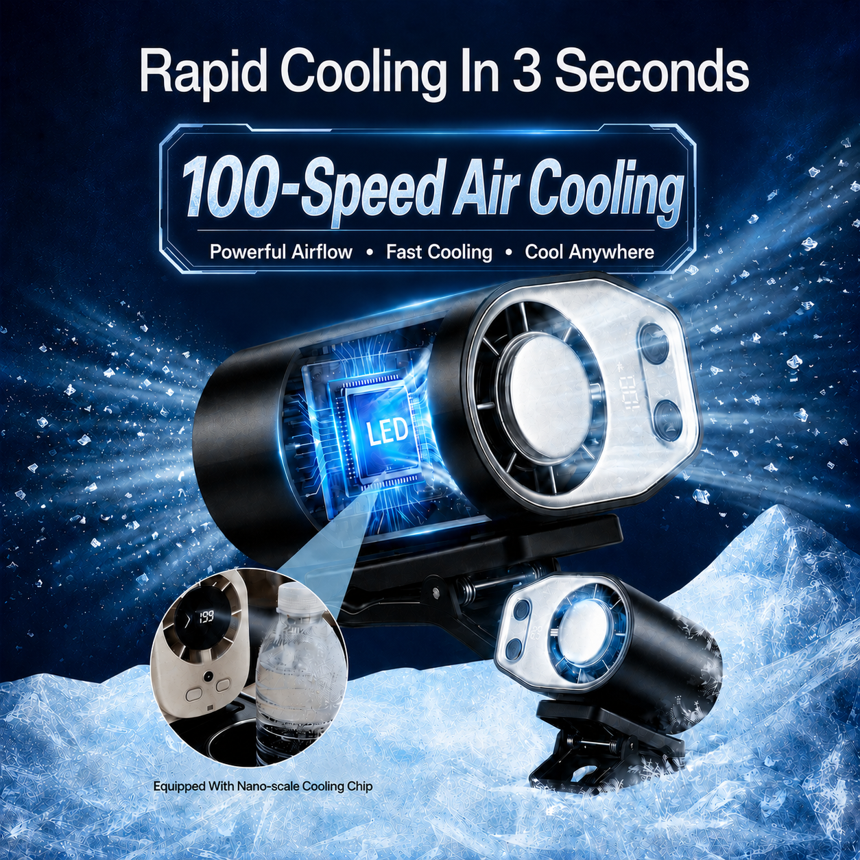 Semiconductor Cooling Clip on  - Usb Desk Fan incelemesi ve fiyatı