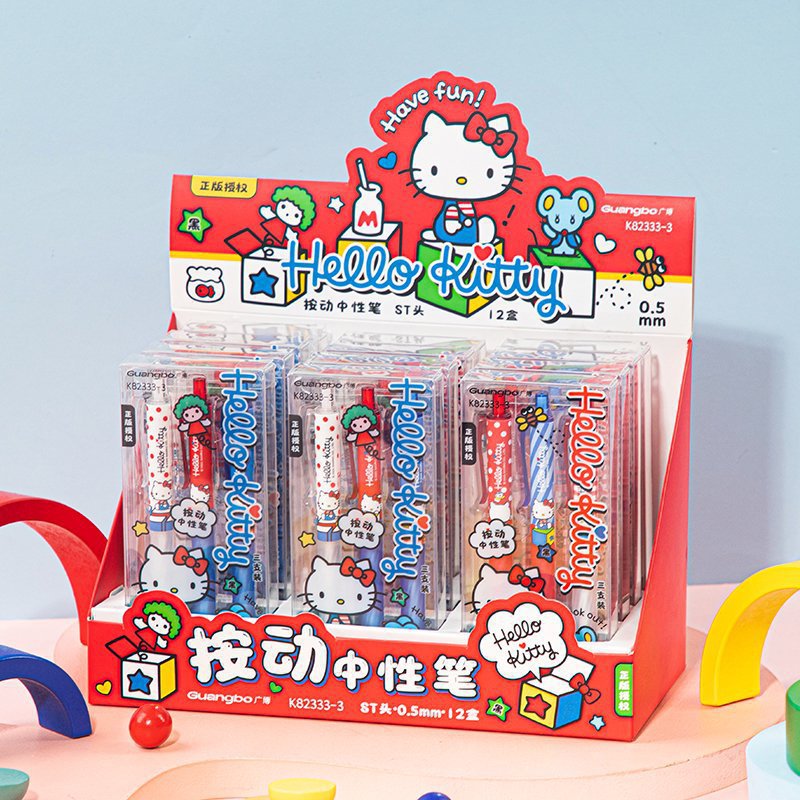 3Pcs Authorized Cartoon Kitty  - Home Office Student incelemesi ve fiyatı