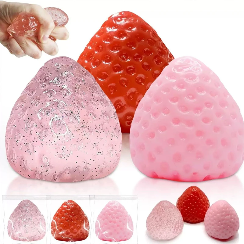 Strawberry Taba Squishy Fidget - Home Office Student incelemesi ve fiyatı