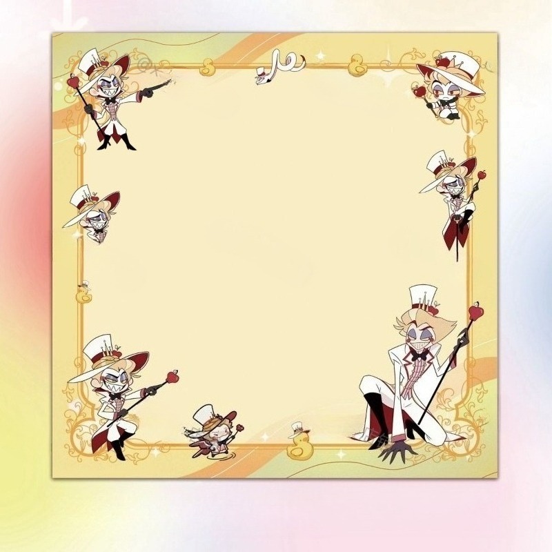 4Pcs Hazbin Hotel Zestial & Al - Home Office Student incelemesi ve fiyatı