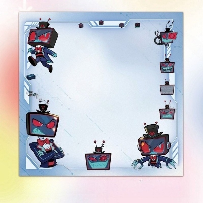 4Pcs Hazbin Hotel Zestial & Al - Home Office Student incelemesi ve fiyatı