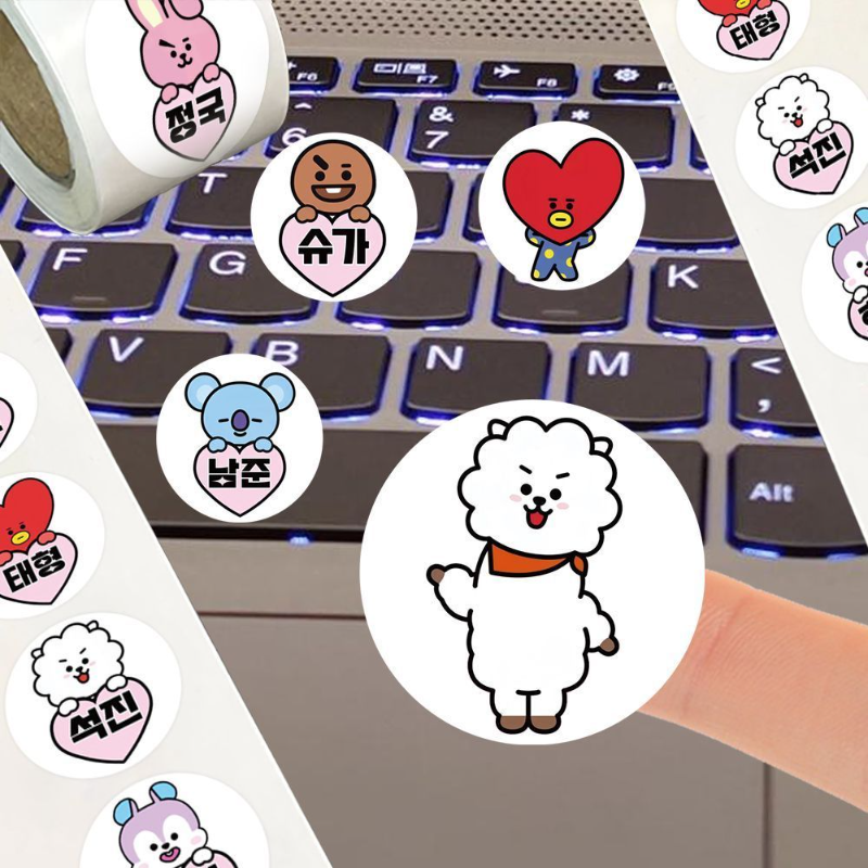 BT21 anime peripheral 500 stic - Home Office Kit incelemesi ve fiyatı
