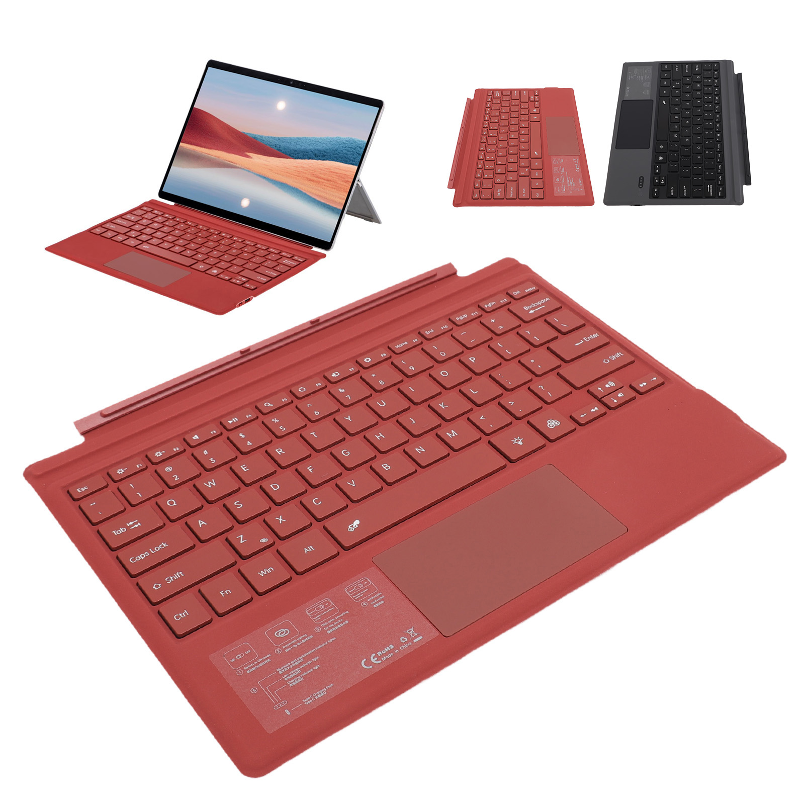 Magnetic Bluetooth5.0 Keyboard - Home Office Microsoft incelemesi ve fiyatı