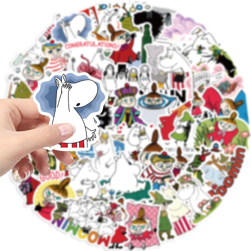 New Moomin Valley 50PCS Sticke - Home Office Kit incelemesi ve fiyatı